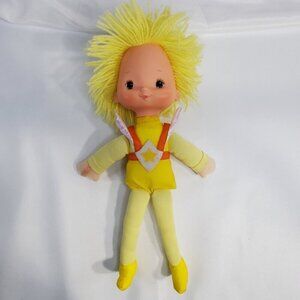 Rainbow Brite Canary Yellow Doll 12" Plush Stuffed Toy Vintage 1983 Hallmark